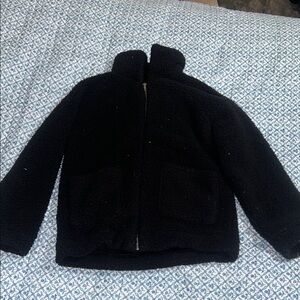 Big Black Fleece Jacket